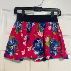 Y2K Pink floral hollister skirt